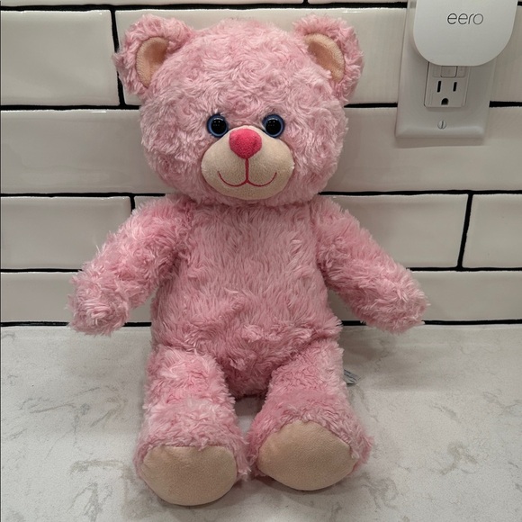 Build A Bear Pink Cuddles Teddy Bear Plush - Picture 2 of 11